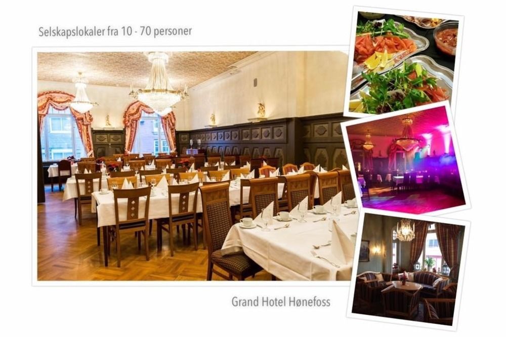 Grand Hotel Хёнефосс Экстерьер фото